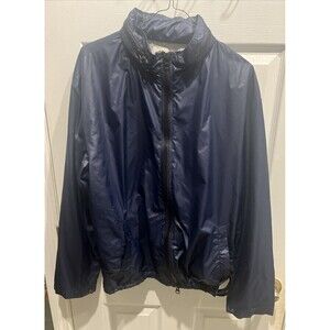 EVER Brand Hooded Santa Cruz Jacket Blue Navy Size M Rare